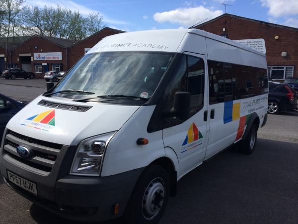 Central Pendle Academy branded vehicle graphics