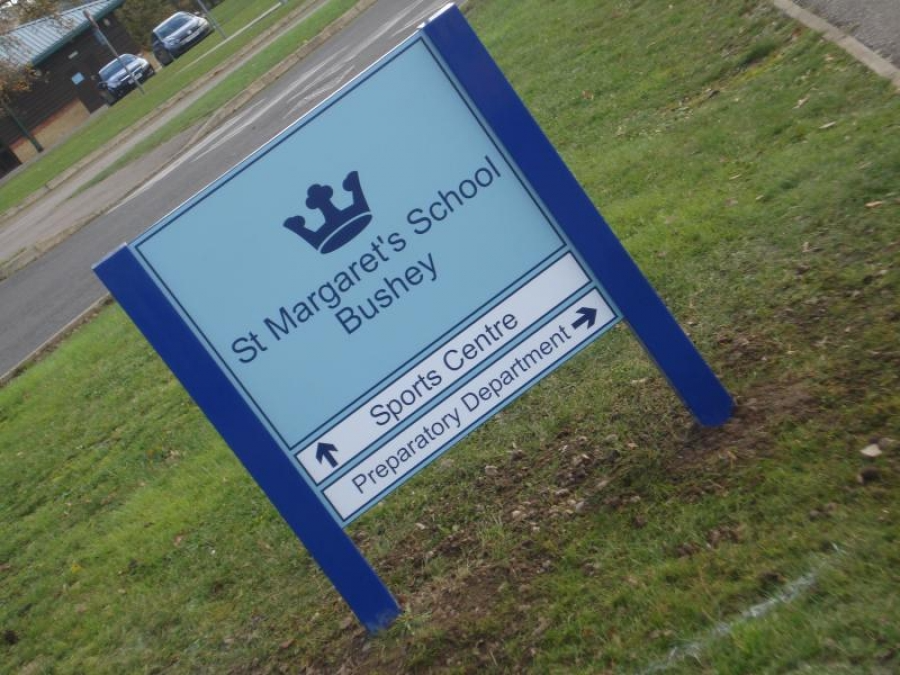 St Margaret’s School signage by Signs Now