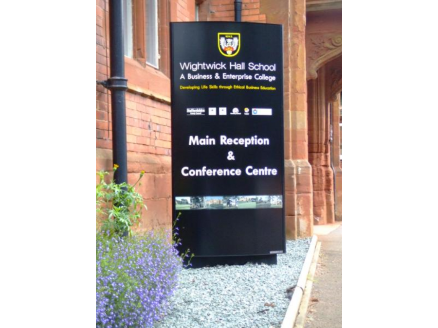 Wightwick Hall School signage by Signs Now
