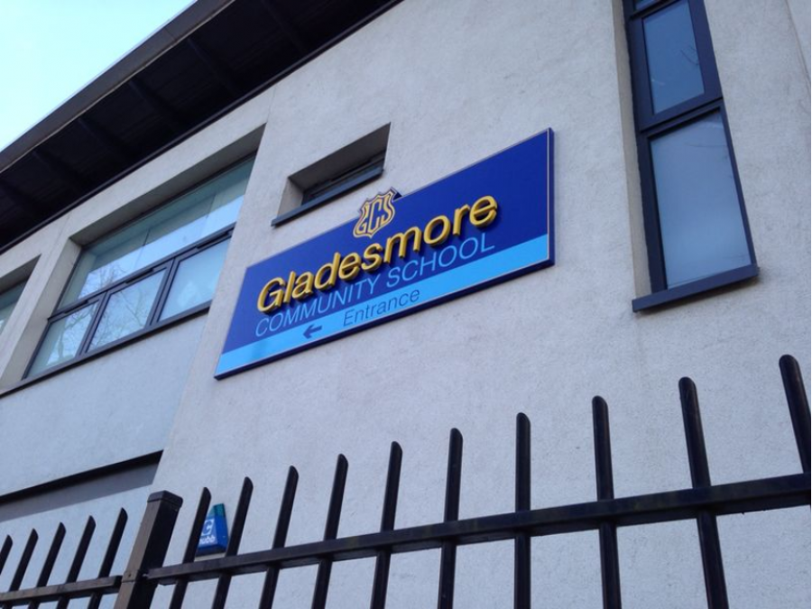 Gladesmore Community School signage by Signs Now